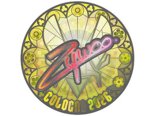 Sticker | ZywOo (Holo) | Cologne 2026 — CS2 skin image, Exotic rarity