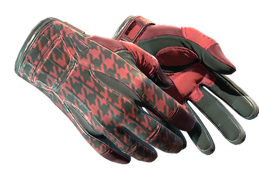 ★ Sport Gloves | Scarlet Shamagh (Well-Worn) — изображение скина CS2, редкость Extraordinary