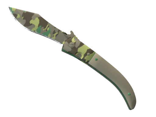 ★ Navaja Knife | Boreal Forest (Well-Worn) — изображение скина CS2, редкость Covert