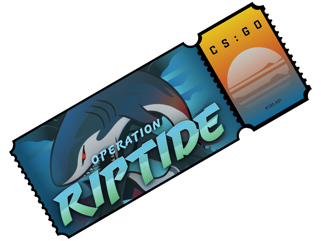 Operation Riptide Premium Pass — CS2 skin image, Base Grade rarity