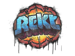 Sealed Graffiti | Rekt — CS2 skin image, Exotic rarity