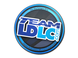 Sticker | Team LDLC.com | Cologne 2014 — CS2 skin image, High Grade rarity