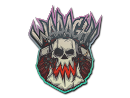 Sticker | Ork Waaagh! — CS2 skin image, High Grade rarity