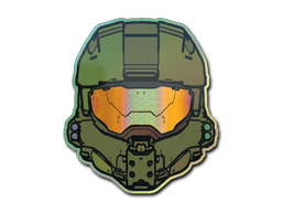 Sticker | Chief (Holo) — CS2 skin image, Remarkable rarity