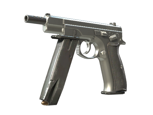 Souvenir CZ75-Auto | Silver (Factory New) — изображение скина CS2, редкость Industrial Grade