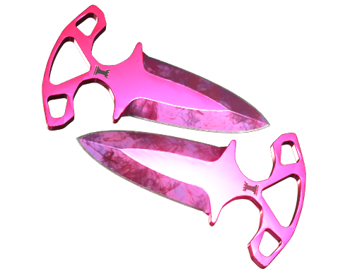 ★ Shadow Daggers | Doppler Phase 2 (Factory New) — CS2 skin image, Covert rarity