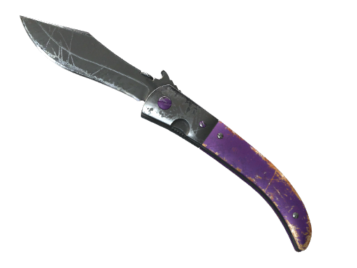 ★ StatTrak™ Navaja Knife | Ultraviolet (Factory New) — CS2 skin image