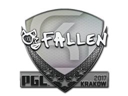 Sticker | FalleN | Krakow 2017 — CS2 skin image, High Grade rarity