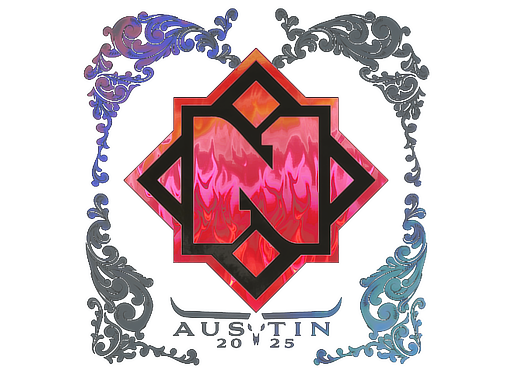 Sticker | Nemiga (Holo) | Austin 2025 — CS2 skin image, Exotic rarity