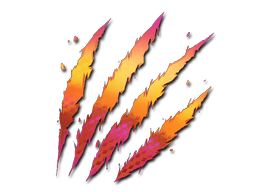 Sticker | Battle Scarred (Holo) — CS2 skin image, Remarkable rarity