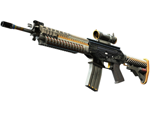 StatTrak™ SG 553 | Aerial (Minimal Wear) — изображение скина CS2, редкость Mil-Spec Grade