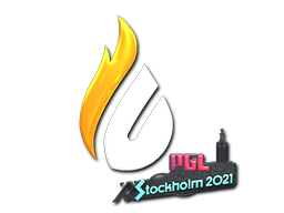 Sticker | Copenhagen Flames (Foil) | Stockholm 2021 — CS2 skin image, Exotic rarity