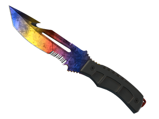★ StatTrak™ Survival Knife | Marble Fade (Minimal Wear) — CS2 skin image