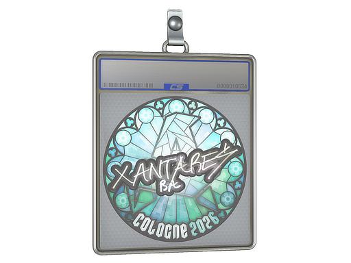 Sticker Slab | XANTARES | Cologne 2026 — CS2 skin image, High Grade rarity
