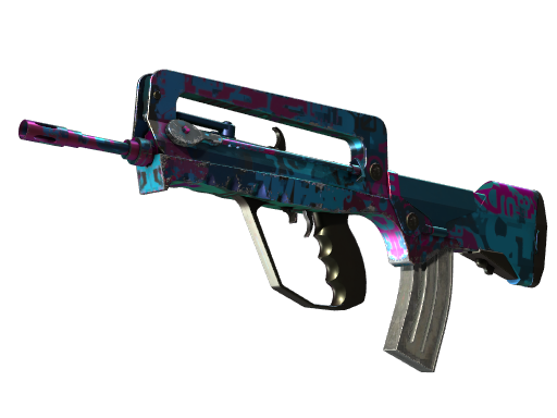 FAMAS | Prime Conspiracy (Field-Tested) — изображение скина CS2, редкость Restricted