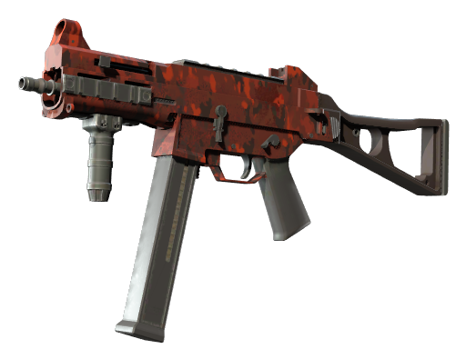 UMP-45 | Full Stop (Well-Worn) — изображение скина CS2, редкость Mil-Spec Grade