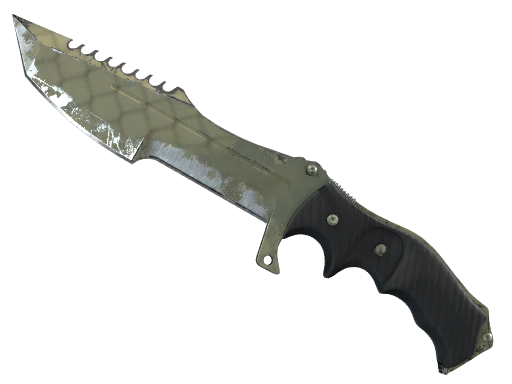 ★ StatTrak™ Huntsman Knife | Safari Mesh (Well-Worn) — CS2 skin image