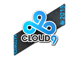 Sticker | Cloud9 G2A | Katowice 2015 — CS2 skin image, High Grade rarity