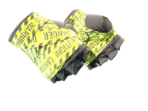 ★ Hand Wraps | CAUTION! — скин CS2, редкость Extraordinary