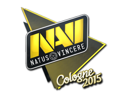 Sticker | Natus Vincere | Cologne 2015 — CS2 skin image, High Grade rarity