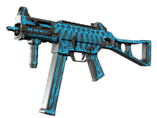 StatTrak™ UMP-45 | Exposure (Well-Worn) — изображение скина CS2, редкость Restricted