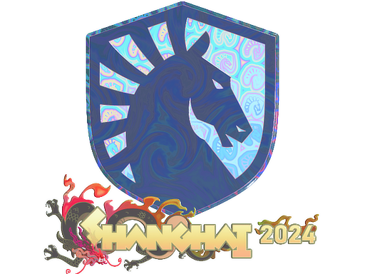 Sticker | Team Liquid (Holo) | Shanghai 2024 — CS2 skin image, Exotic rarity