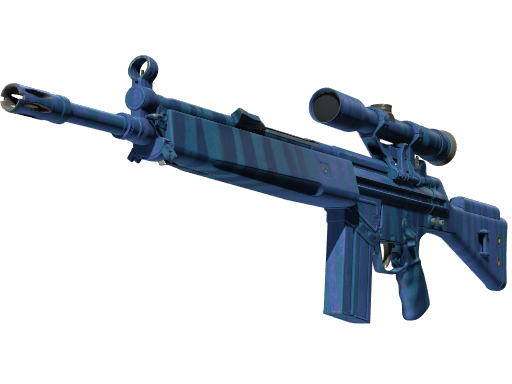G3SG1 | Azure Zebra — скин CS2, редкость Mil-Spec Grade
