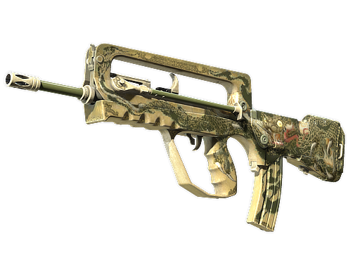 FAMAS | Snake Song — скин CS2, редкость Mil-Spec Grade