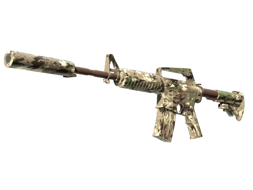 Souvenir M4A1-S | VariCamo (Battle-Scarred) — изображение скина CS2, редкость Mil-Spec Grade