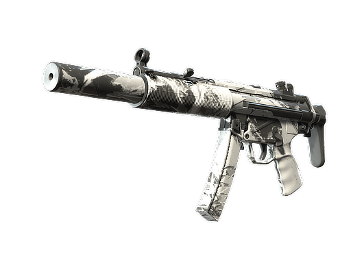 MP5-SD | Snow Splash (Factory New) — изображение скина CS2, редкость Industrial Grade