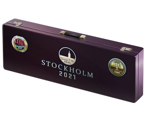Stockholm 2021 Nuke Souvenir Package — CS2 skin image, Base Grade rarity