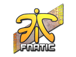 Sticker | Fnatic (Holo) | Katowice 2015 — CS2 skin image, Remarkable rarity