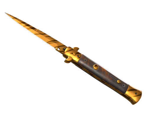 ★ StatTrak™ Stiletto Knife | Tiger Tooth — CS2 skin,  rarity