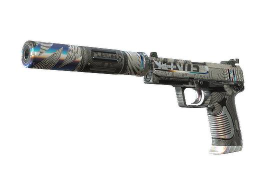 USP-S | Spiral Glitch (Field-Tested) — изображение скина CS2, редкость Classified