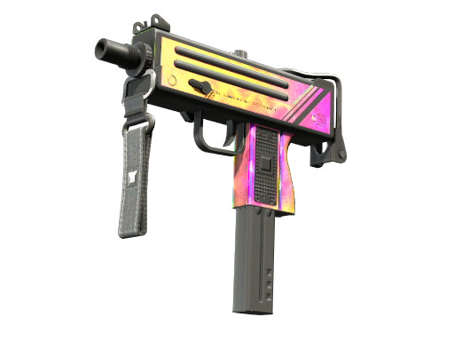 MAC-10 | Disco Tech (Field-Tested) — изображение скина CS2, редкость Classified