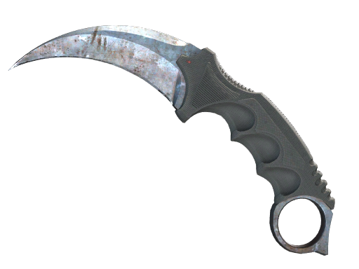 ★ StatTrak™ Karambit | Rust Coat (Well-Worn) — CS2 skin image