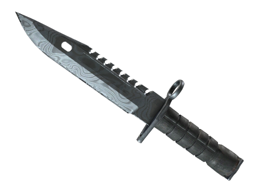 ★ StatTrak™ M9 Bayonet | Damascus Steel (Minimal Wear) — CS2 skin image