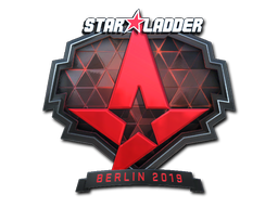 Sticker | Astralis (Foil) | Berlin 2019 — CS2 skin image, Exotic rarity