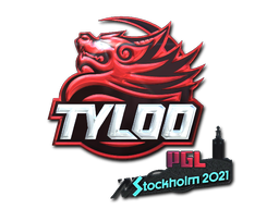 Sticker | Tyloo (Foil) | Stockholm 2021 — CS2 skin image, Exotic rarity