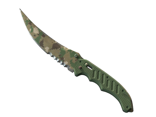 ★ StatTrak™ Flip Knife | Forest DDPAT — CS2 skin,  rarity