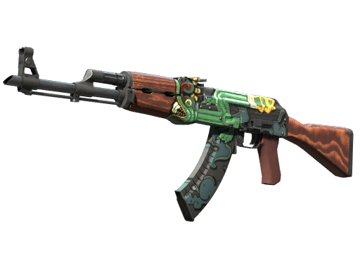 Souvenir AK-47 | Fire Serpent (Factory New) — изображение скина CS2, редкость Covert