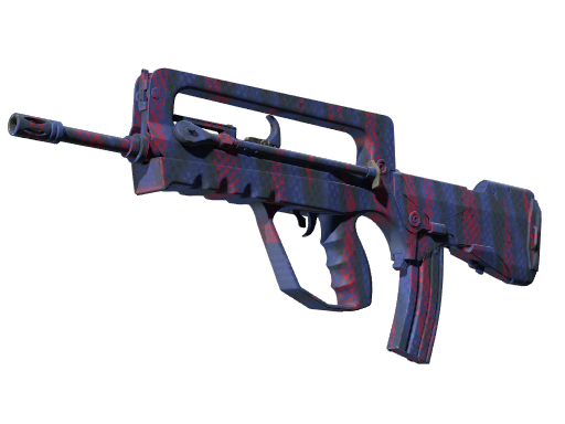 FAMAS | Teardown (Minimal Wear) — изображение скина CS2, редкость Mil-Spec Grade