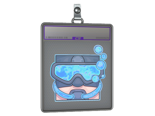 Sticker Slab | Froggles (Holo) — CS2 skin image, Remarkable rarity