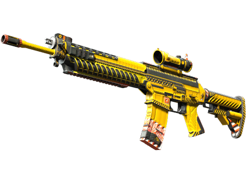 SG 553 | Hazard Pay — скин CS2