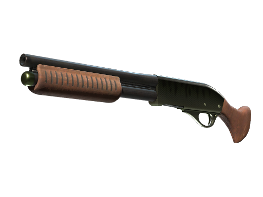 Sawed-Off | Zander (Well-Worn) — изображение скина CS2, редкость Mil-Spec Grade
