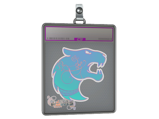 Sticker Slab | FURIA (Holo) | Paris 2023 — CS2 skin image, Exotic rarity