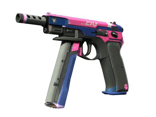 StatTrak™ CZ75-Auto | Tacticat (Factory New) — изображение скина CS2, редкость Restricted