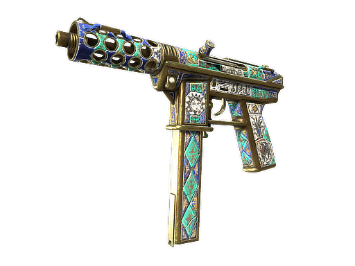 Tec-9 | Sultan (Minimal Wear) — изображение скина CS2, редкость Mil-Spec Grade