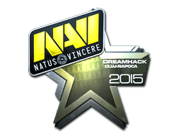 Sticker | Natus Vincere (Foil) | Cluj-Napoca 2015 — CS2 skin image, Exotic rarity