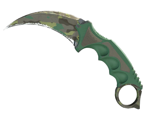 ★ StatTrak™ Karambit | Boreal Forest (Field-Tested) — CS2 skin image